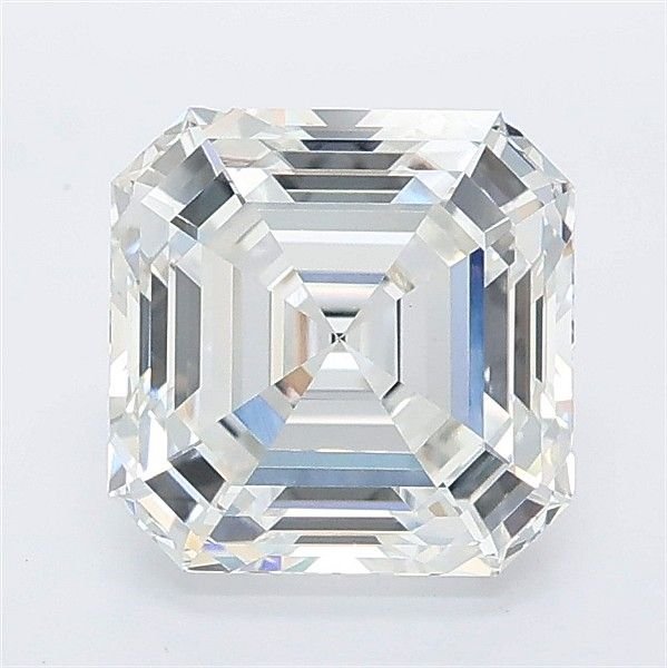 2.56ct E VVS2 Rare Carat Ideal Cut Asscher Lab Grown Diamond