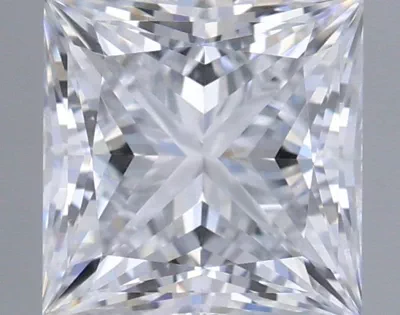 1.03ct E SI1 Rare Carat Ideal Cut Princess Lab Grown Diamond