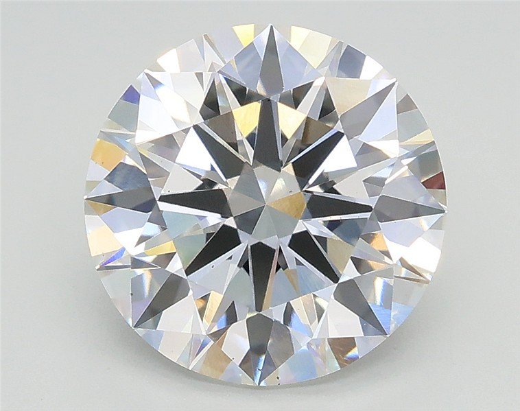 3.00ct E VS2 Rare Carat Ideal Cut Round Lab Grown Diamond