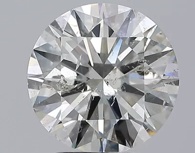 3.01ct H SI2 Ideal Cut Round Diamond