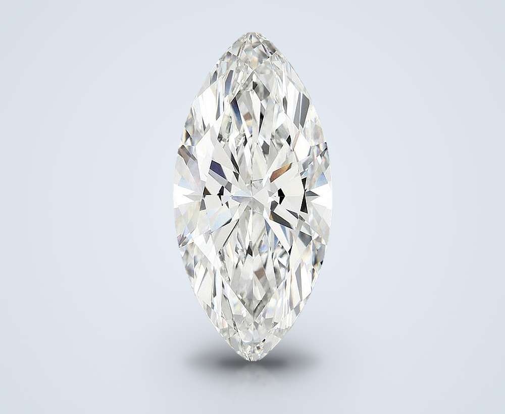 10.30ct F VVS2 Rare Carat Ideal Cut Marquise Lab Grown Diamond
