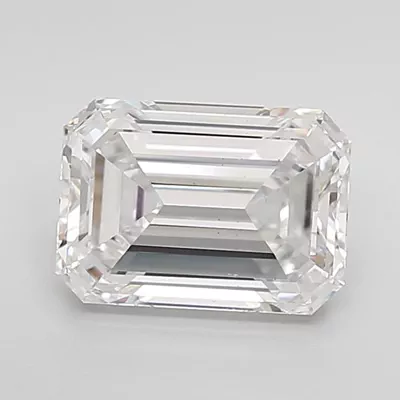 2.04ct E VS1 Very Good Cut Emerald Lab Grown Diamond