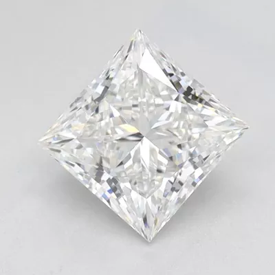 1.07ct E IF Rare Carat Ideal Cut Princess Lab Grown Diamond