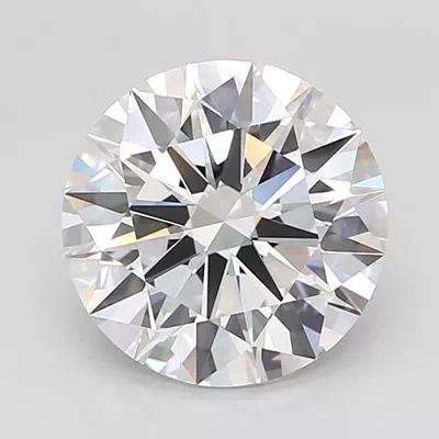 3.89ct D IF Rare Carat Ideal Cut Round Lab Grown Diamond