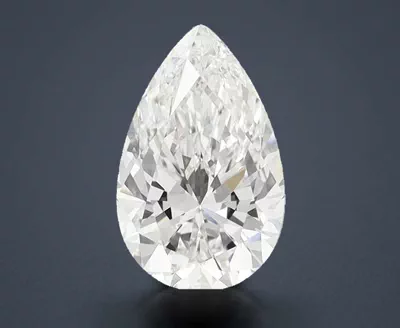 13.09ct G VS1 Very Good Cut Pear Lab Grown Diamond