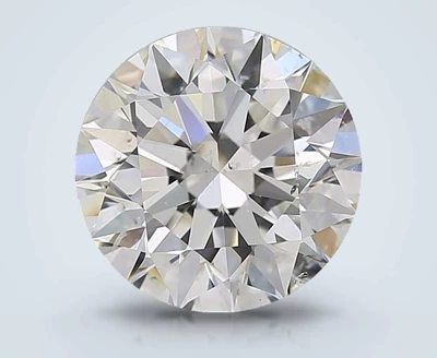 4.50ct G SI2 Rare Carat Ideal Cut Round Diamond