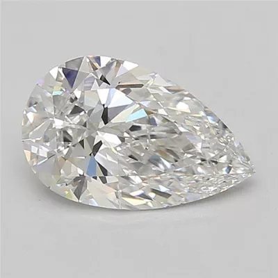 1.86ct E VS1 Rare Carat Ideal Cut Pear Lab Grown Diamond