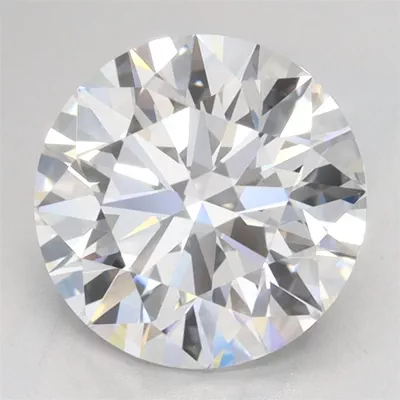 2.65ct D VVS1 Rare Carat Ideal Cut Round Lab Grown Diamond