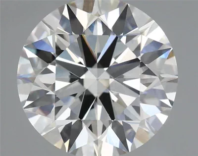 3.04ct I VVS2 Very Good Cut Round Lab Grown Diamond