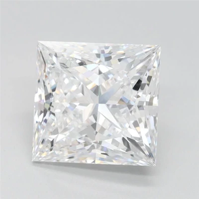 3.09ct G VS1 Rare Carat Ideal Cut Princess Lab Grown Diamond