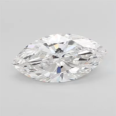 5.09ct E VVS2 Rare Carat Ideal Cut Marquise Lab Grown Diamond