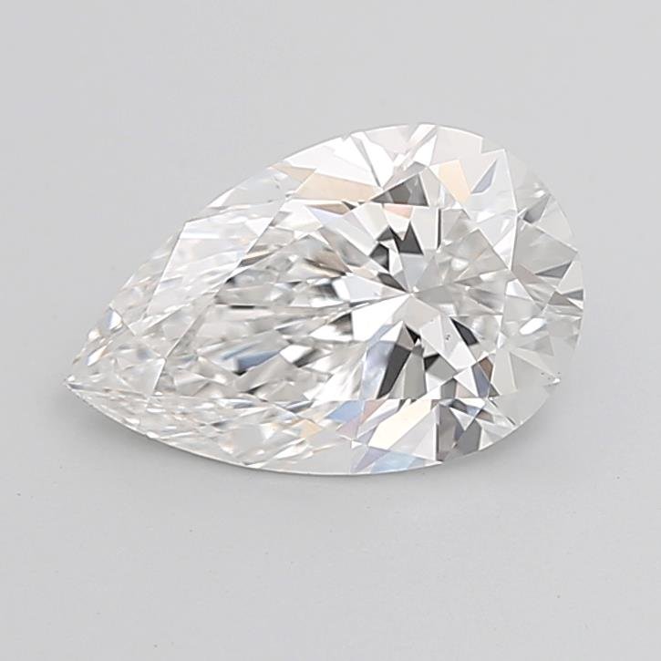 3.04ct E VS1 Rare Carat Ideal Cut Pear Lab Grown Diamond