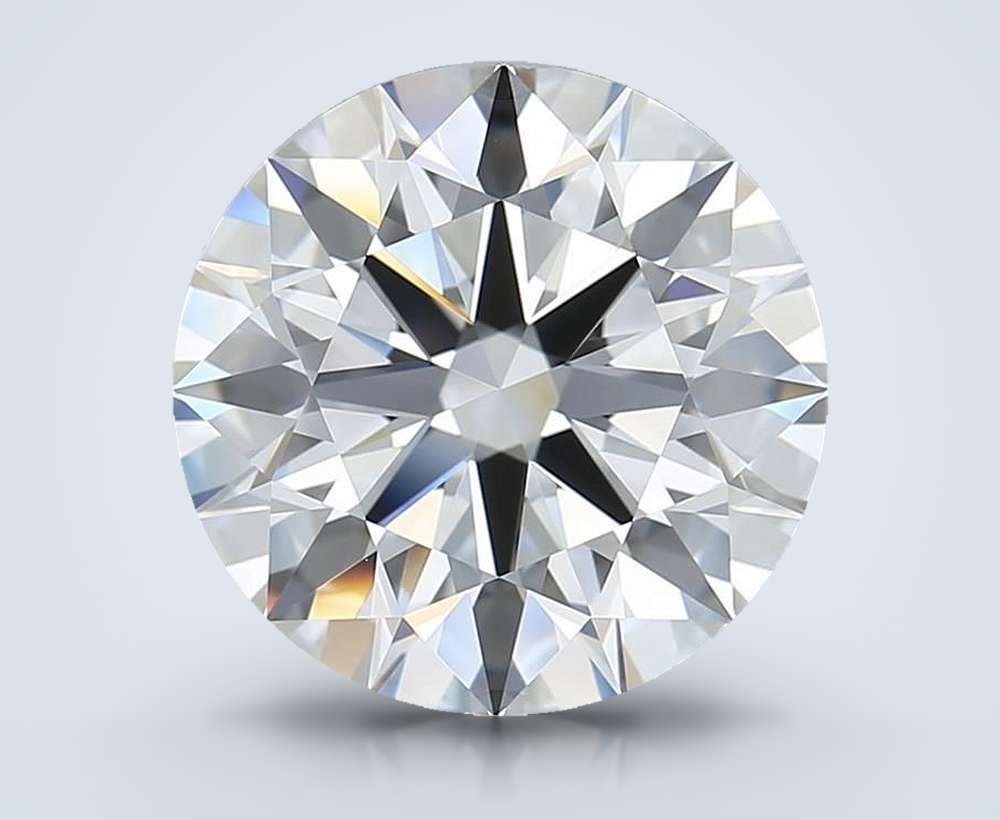 6.71ct D IF Rare Carat Ideal Cut Round Lab Grown Diamond