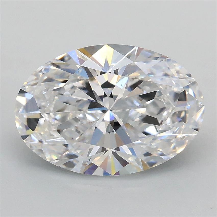 2.05ct D VS1 Rare Carat Ideal Cut Oval Lab Grown Diamond