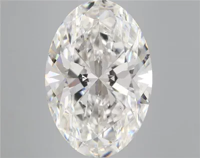 10.16ct F VS2 Rare Carat Ideal Cut Oval Lab Grown Diamond