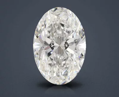 10.16ct F VS2 Rare Carat Ideal Cut Oval Lab Grown Diamond
