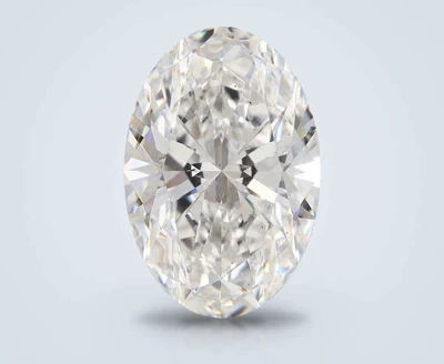 10.16ct F VS2 Rare Carat Ideal Cut Oval Lab Grown Diamond