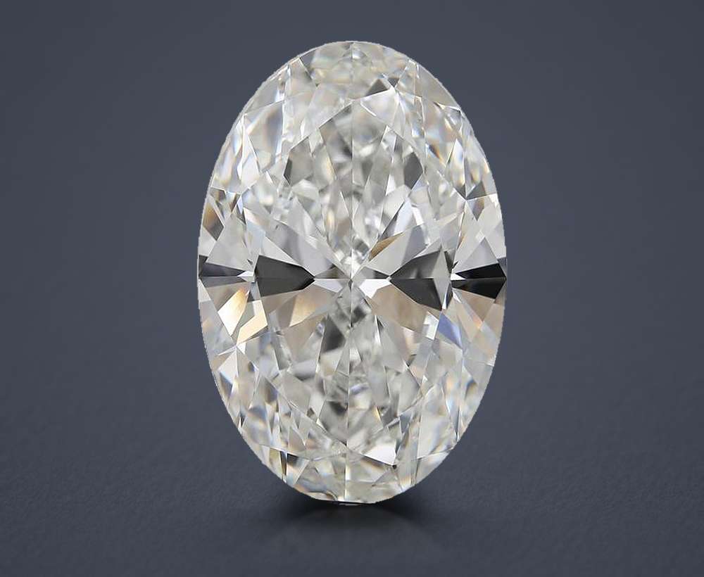 15.05ct F VVS2 Rare Carat Ideal Cut Oval Lab Grown Diamond