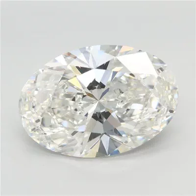 7.09ct H VVS2 Rare Carat Ideal Cut Oval Lab Grown Diamond