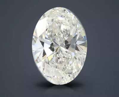 7.09ct H VVS2 Rare Carat Ideal Cut Oval Lab Grown Diamond