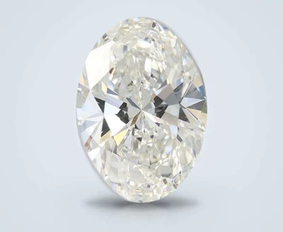 7.09ct H VVS2 Rare Carat Ideal Cut Oval Lab Grown Diamond