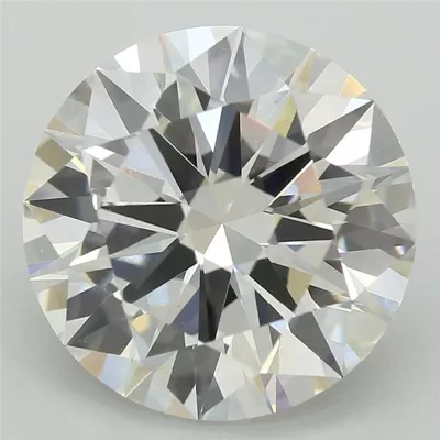 4.01ct E VVS2 Excellent Cut Round Lab Grown Diamond