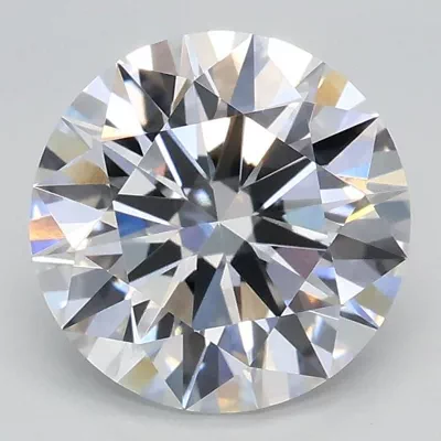 2.03ct D VVS2 Rare Carat Ideal Cut Round Lab Grown Diamond