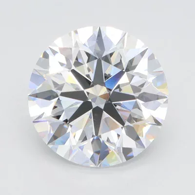 4.01ct D VVS1 Rare Carat Ideal Cut Round Lab Grown Diamond