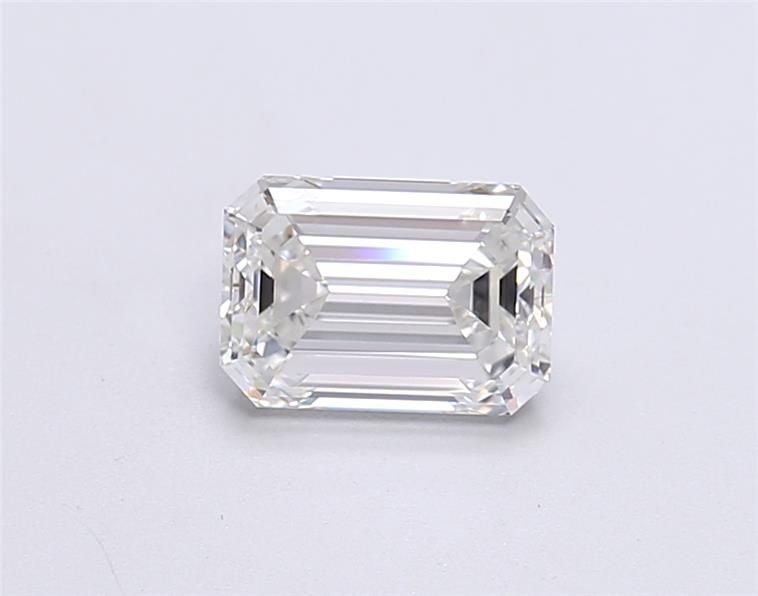 1.18ct F VVS1 Excellent Cut Emerald Lab Grown Diamond