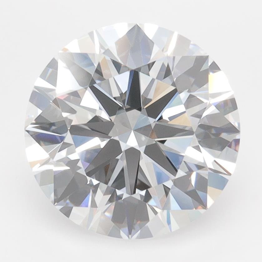 3.25ct D FL Rare Carat Ideal Cut Round Lab Grown Diamond
