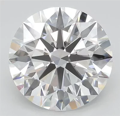 6.09ct E IF Rare Carat Ideal Cut Round Lab Grown Diamond