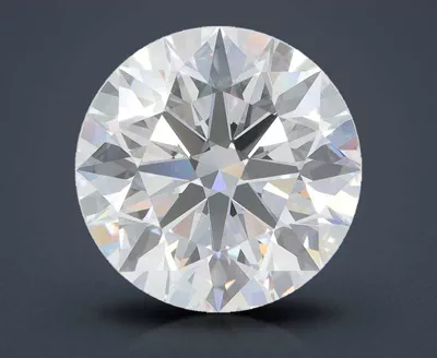 6.57ct E VVS1 Rare Carat Ideal Cut Round Lab Grown Diamond