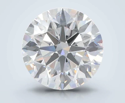 6.57ct E VVS1 Rare Carat Ideal Cut Round Lab Grown Diamond