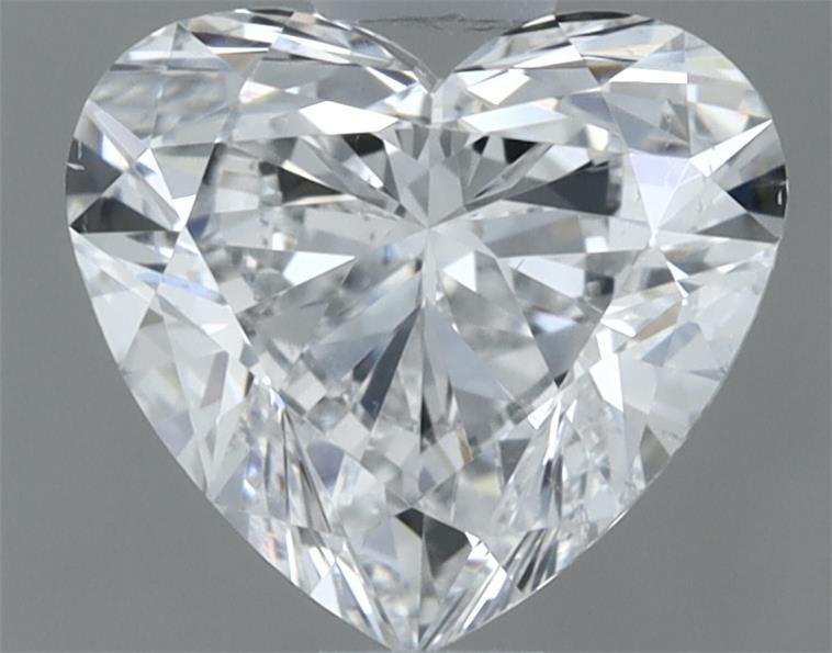 0.69ct D SI1 Very Good Cut Heart Diamond