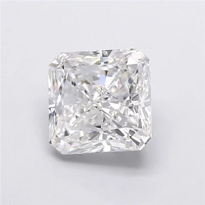 1.58ct E VVS2 Rare Carat Ideal Cut Radiant Lab Grown Diamond