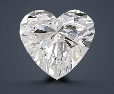1.05ct D VVS1 Rare Carat Ideal Cut Heart Lab Grown Diamond
