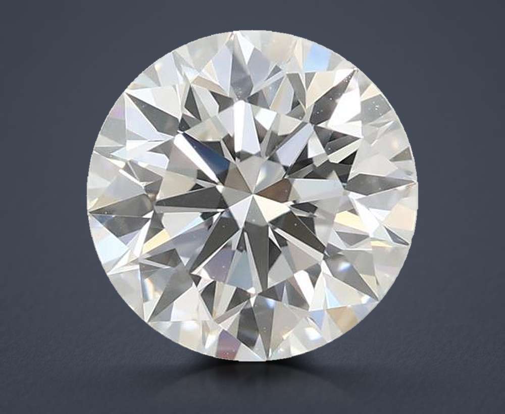1.57ct D VVS2 Rare Carat Ideal Cut Round Lab Grown Diamond