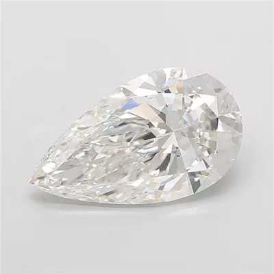 7.06ct G VVS2 Rare Carat Ideal Cut Pear Lab Grown Diamond
