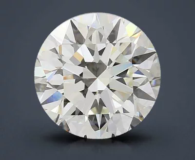 3.00ct K VVS2 Rare Carat Ideal Cut Round Diamond
