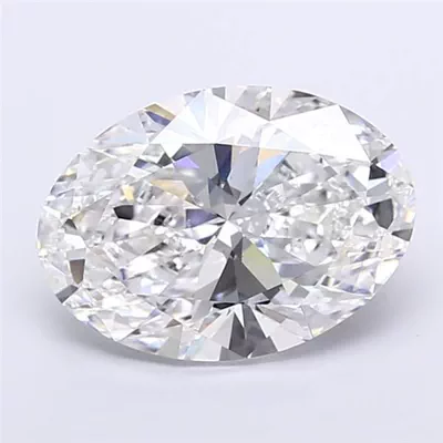 7.04ct E VS1 Rare Carat Ideal Cut Oval Lab Grown Diamond