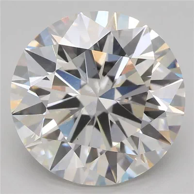 4.07ct F VS1 Rare Carat Ideal Cut Round Lab Grown Diamond