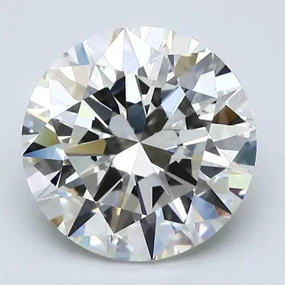 3.20ct J VVS2 Rare Carat Ideal Cut Round Diamond