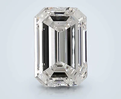 3.03ct F VS1 Very Good Cut Emerald Lab Grown Diamond