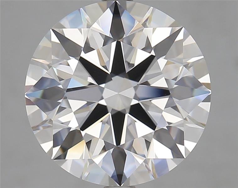 6.05ct D FL Rare Carat Ideal Cut Round Lab Grown Diamond
