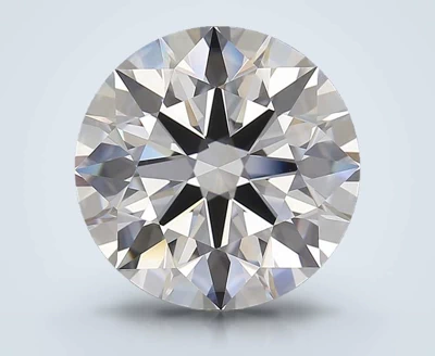 6.05ct D FL Rare Carat Ideal Cut Round Lab Grown Diamond