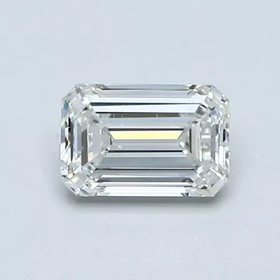 0.70ct H VS1 Rare Carat Ideal Cut Emerald Diamond