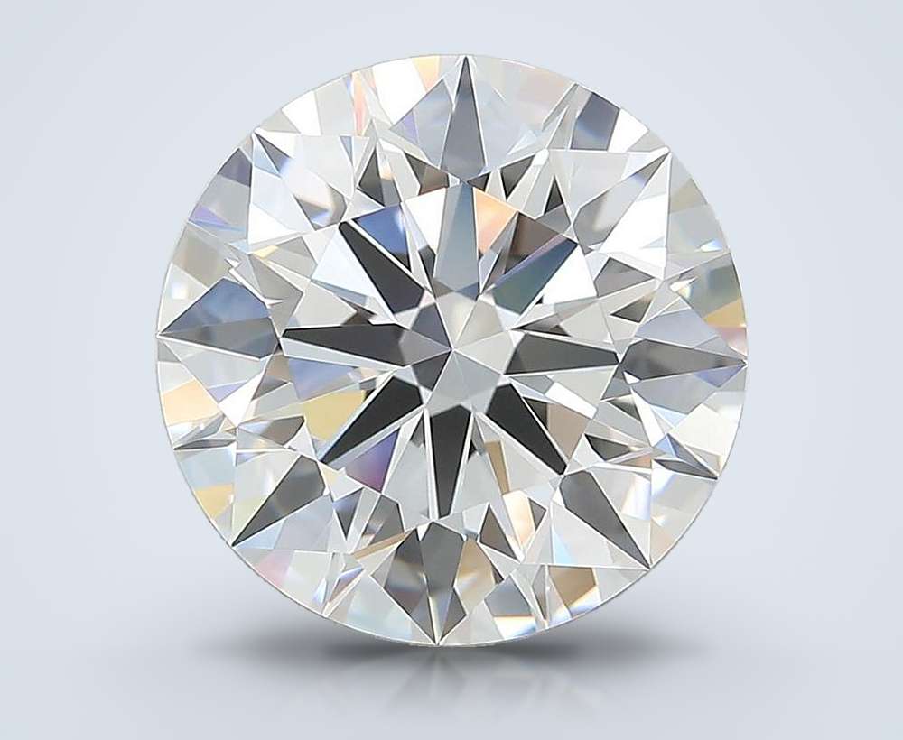 6.02ct D IF Rare Carat Ideal Cut Round Lab Grown Diamond