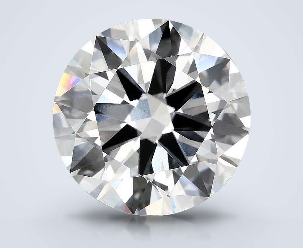10.91ct F VVS2 Rare Carat Ideal Cut Round Lab Grown Diamond
