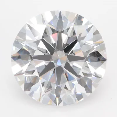 6.11ct D VVS1 Rare Carat Ideal Cut Round Lab Grown Diamond
