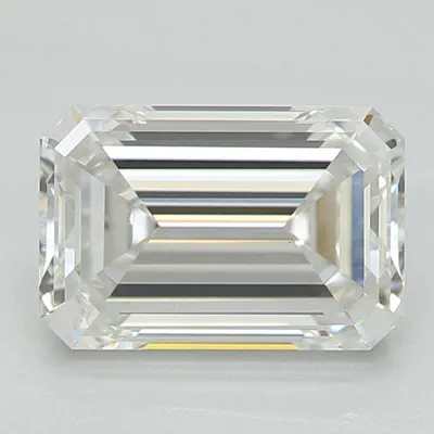 1.09ct E VS1 Rare Carat Ideal Cut Emerald Lab Grown Diamond